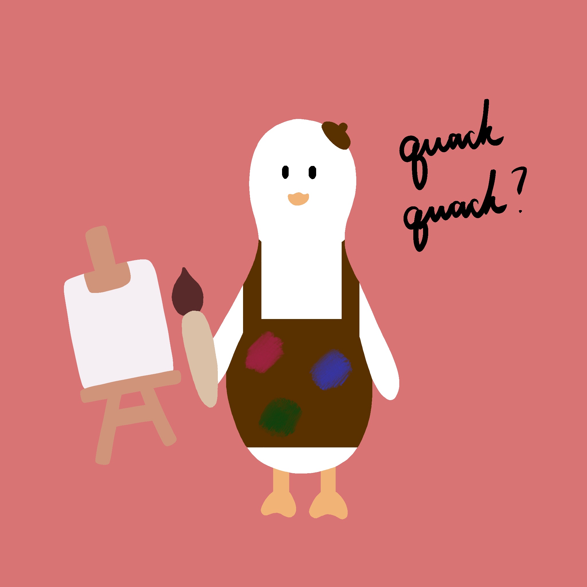 Imposter Duck — painter